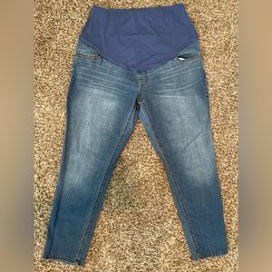 Time and Tru Women’s Plus Size Maternity Jeans- Size 20 / XXL Color: Blue